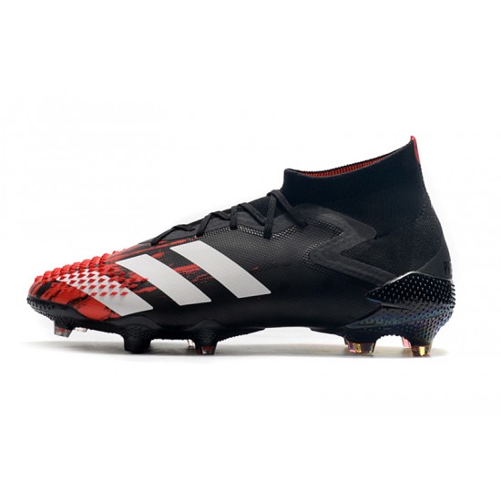 Kopačky Adidas Predator Mutator 20.1 FG Tormentor - Černá Červené Bílý