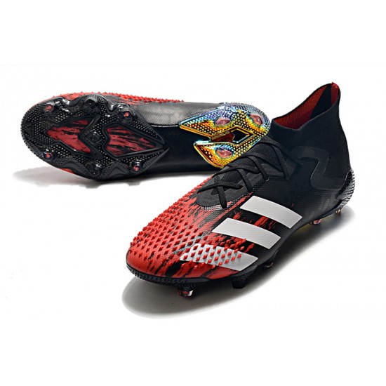 Kopačky Adidas Predator Mutator 20.1 FG Tormentor - Černá Červené Bílý