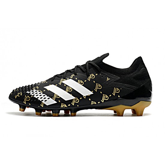 Kopačky Adidas Predator Mutator 20.1 Low AG Černá Gold Bílý