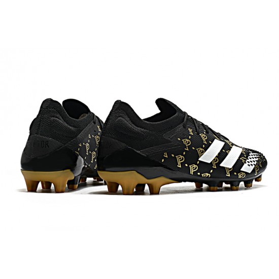 Kopačky Adidas Predator Mutator 20.1 Low AG Černá Gold Bílý