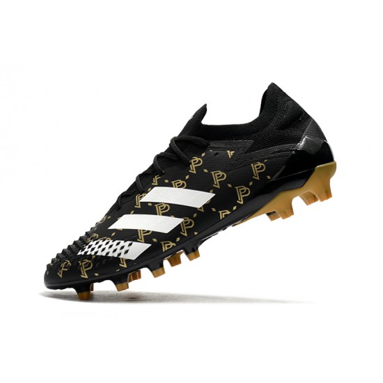 Kopačky Adidas Predator Mutator 20.1 Low AG Černá Gold Bílý