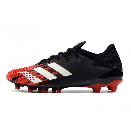 Kopačky Adidas Predator Mutator 20.1 Low AG Černá Červené Bílý