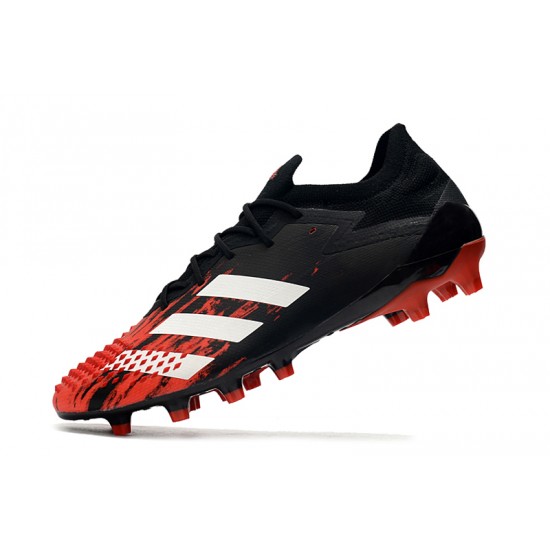 Kopačky Adidas Predator Mutator 20.1 Low AG Černá Červené Bílý