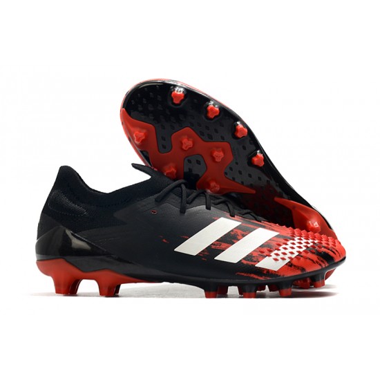 Kopačky Adidas Predator Mutator 20.1 Low AG Černá Červené Bílý