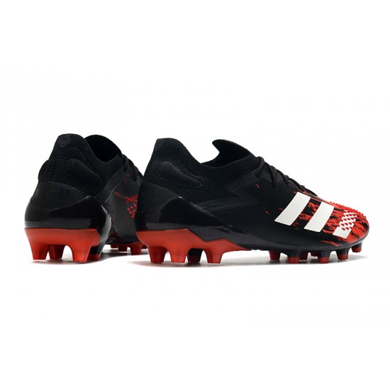 Kopačky Adidas Predator Mutator 20.1 Low AG Černá Červené Bílý