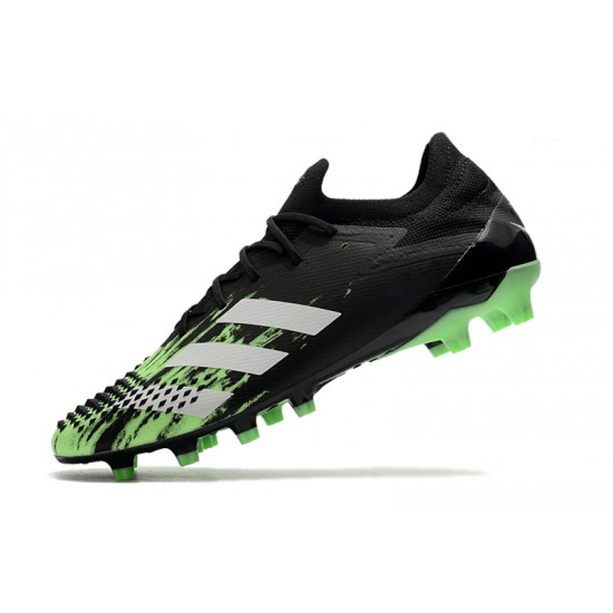 Kopačky Adidas Predator Mutator 20.1 Low AG Černá Bílý Zelená