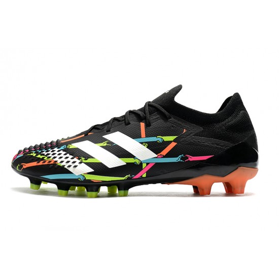 Kopačky Adidas Predator Mutator 20.1 Low AG Černá Bílý Růžový Modrý