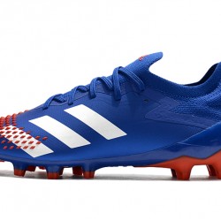 Kopačky Adidas Predator Mutator 20.1 Low AG Modrý Bílý Červené