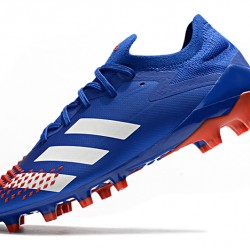 Kopačky Adidas Predator Mutator 20.1 Low AG Modrý Bílý Červené