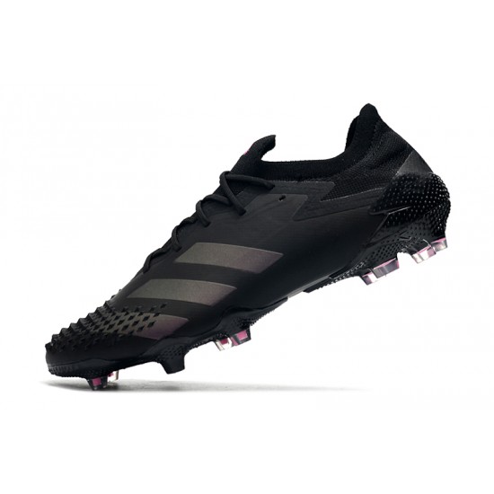 Kopačky Adidas Predator Mutator 20.1 Low FG - Všechno černé