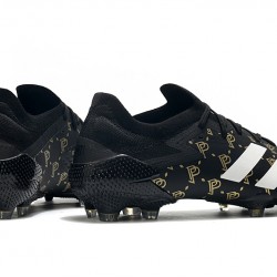 Kopačky Adidas Predator Mutator 20.1 Low FG - Černá Gold Bílý