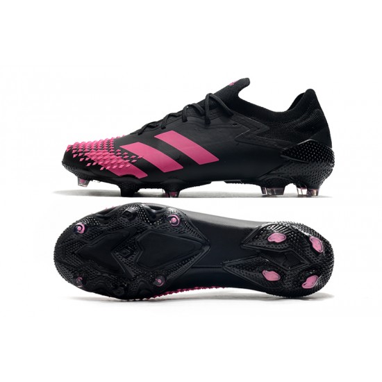 Kopačky Adidas Predator Mutator 20.1 Low FG - Černá Růžový