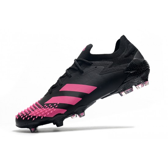 Kopačky Adidas Predator Mutator 20.1 Low FG - Černá Růžový