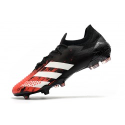 Kopačky Adidas Predator Mutator 20.1 Low FG - Černá Červené Bílý