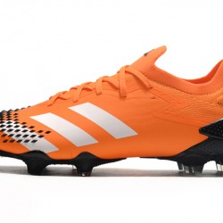 Kopačky Adidas Predator Mutator 20.1 Low FG - oranžový Černá Stříbrný