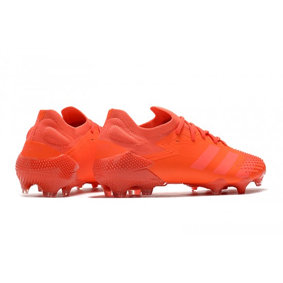 Kopačky Adidas Predator Mutator 20.1 Low FG - oranžový