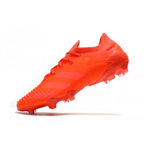 Kopačky Adidas Predator Mutator 20.1 Low FG - oranžový