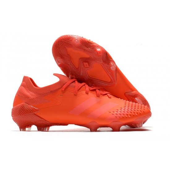 Kopačky Adidas Predator Mutator 20.1 Low FG - oranžový