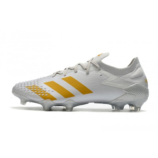 Kopačky Adidas Predator Mutator 20.1 Low FG - Bílý Gold