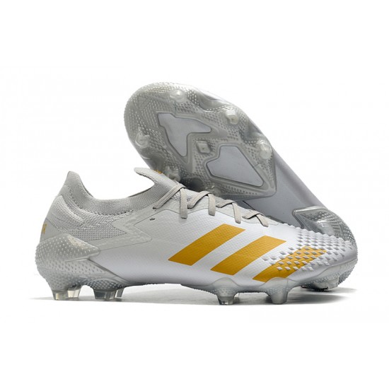 Kopačky Adidas Predator Mutator 20.1 Low FG - Bílý Gold