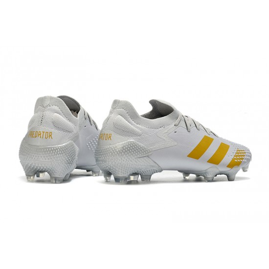 Kopačky Adidas Predator Mutator 20.1 Low FG - Bílý Gold