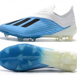 Kopačky Adidas X 18 FG Bezcenný Bílý Modrý Černá