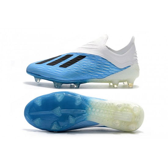 Kopačky Adidas X 18 FG Bezcenný Bílý Modrý Černá