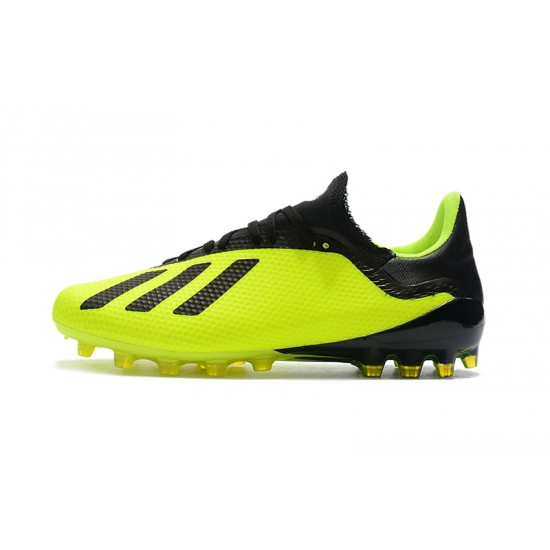 Kopačky Adidas X 18.1 AG Neon Zelená Černá