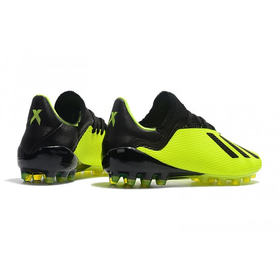 Kopačky Adidas X 18.1 AG Neon Zelená Černá