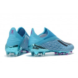 Kopačky Adidas X 19+ FG Hard WiČervené Bright Cyan Core Černá Shock Růžový