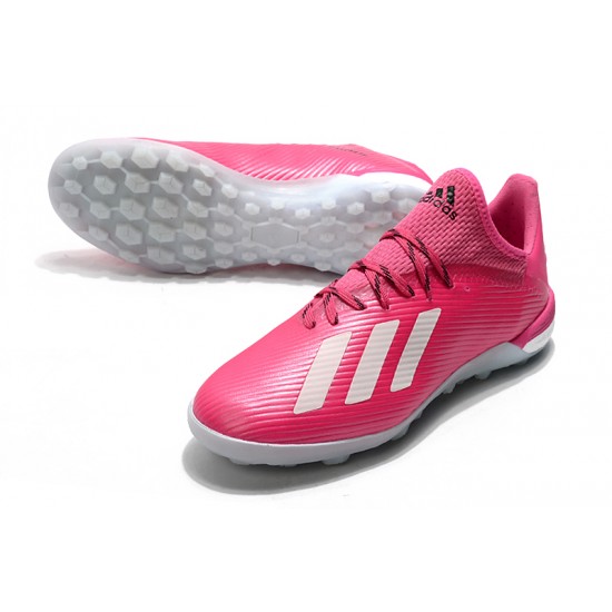 Kopačky Adidas X 19.1 TF Růžový Bílý