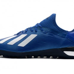 Kopačky Adidas X 19.1 TF Královská modrá Bílý