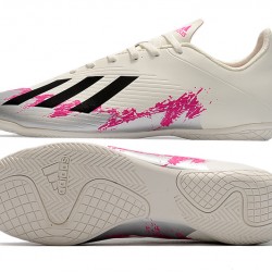 Kopačky Adidas X 19.4 IC Bílý Černá Růžový