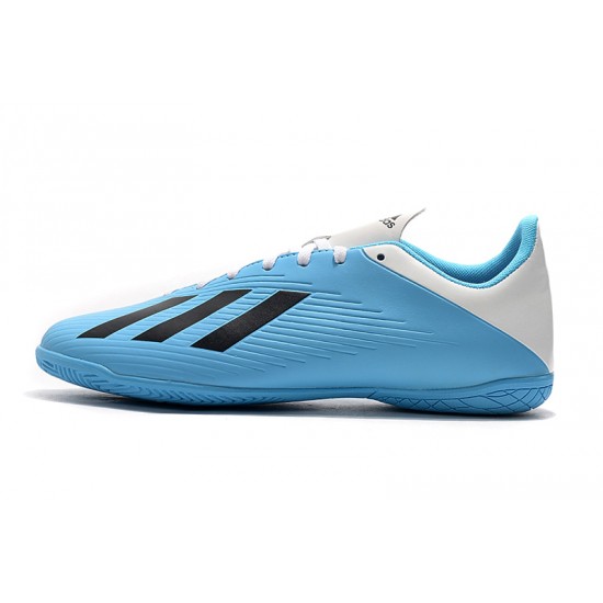 Kopačky Adidas X 19.4 IC Bílý Modrý Černá