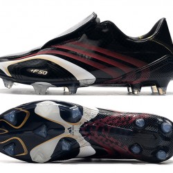 Kopačky Adidas X F506 FG Tunit Bezcenný Černá Červené Bílý