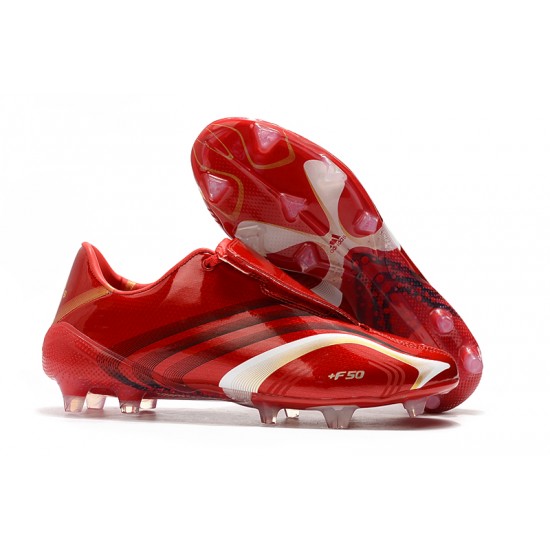 Kopačky Adidas X F506 FG Tunit Bezcenný Červené Bílý