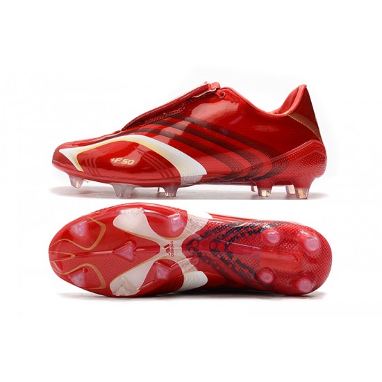 Kopačky Adidas X F506 FG Tunit Bezcenný Červené Bílý