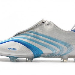 Kopačky Adidas X F506 FG Tunit Bezcenný Bílý Modrý