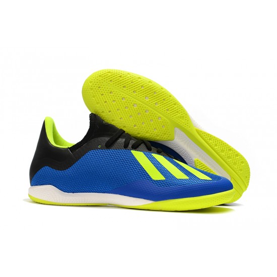 Kopačky Adidas X Tango 18.3 IC Modrý Zelená Černá