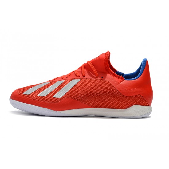 Kopačky Adidas X Tango 18.3 IC Červené Stříbrný