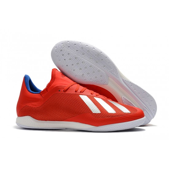 Kopačky Adidas X Tango 18.3 IC Červené Stříbrný