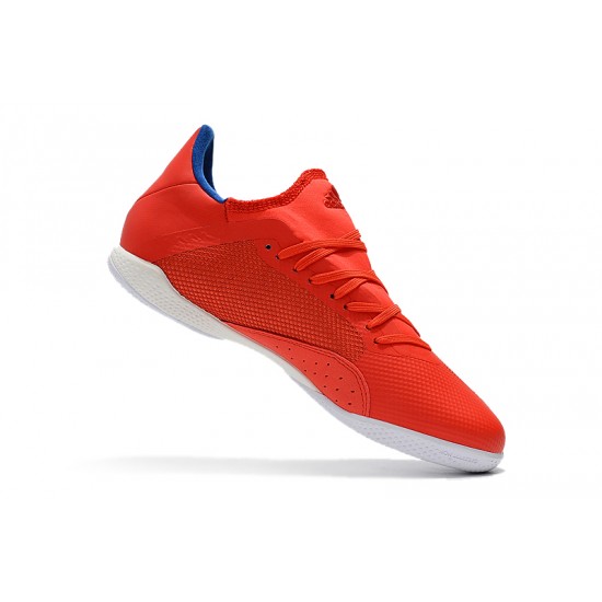 Kopačky Adidas X Tango 18.3 IC Červené Stříbrný