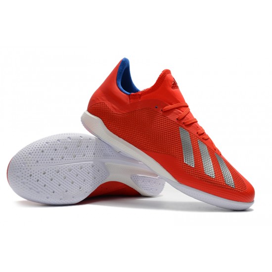 Kopačky Adidas X Tango 18.3 IC Červené Stříbrný