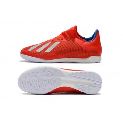 Kopačky Adidas X Tango 18.3 IC Červené Stříbrný