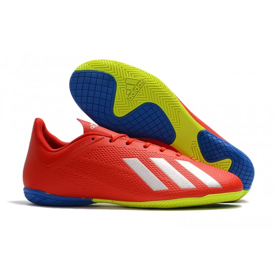 Kopačky Adidas X Tango 18.4 IC Červené Stříbrný