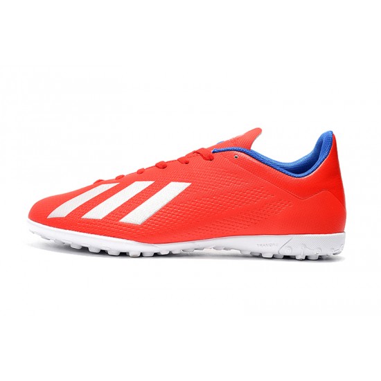 Kopačky Adidas X Tango 18.4 TF Červené Bílý