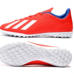 Kopačky Adidas X Tango 18.4 TF Červené Bílý