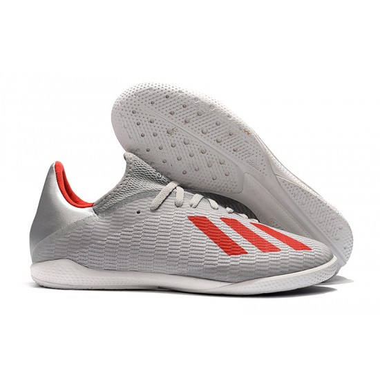 Kopačky Adidas X Tango 19.3 IC Stříbrný Červené