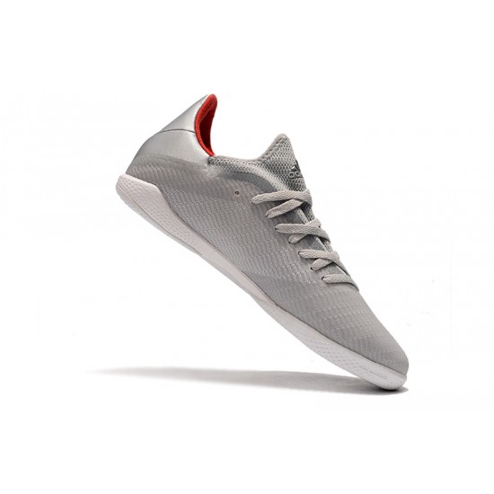 Kopačky Adidas X Tango 19.3 IC Stříbrný Červené