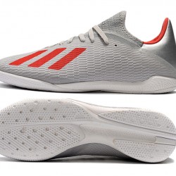 Kopačky Adidas X Tango 19.3 IC Stříbrný Červené